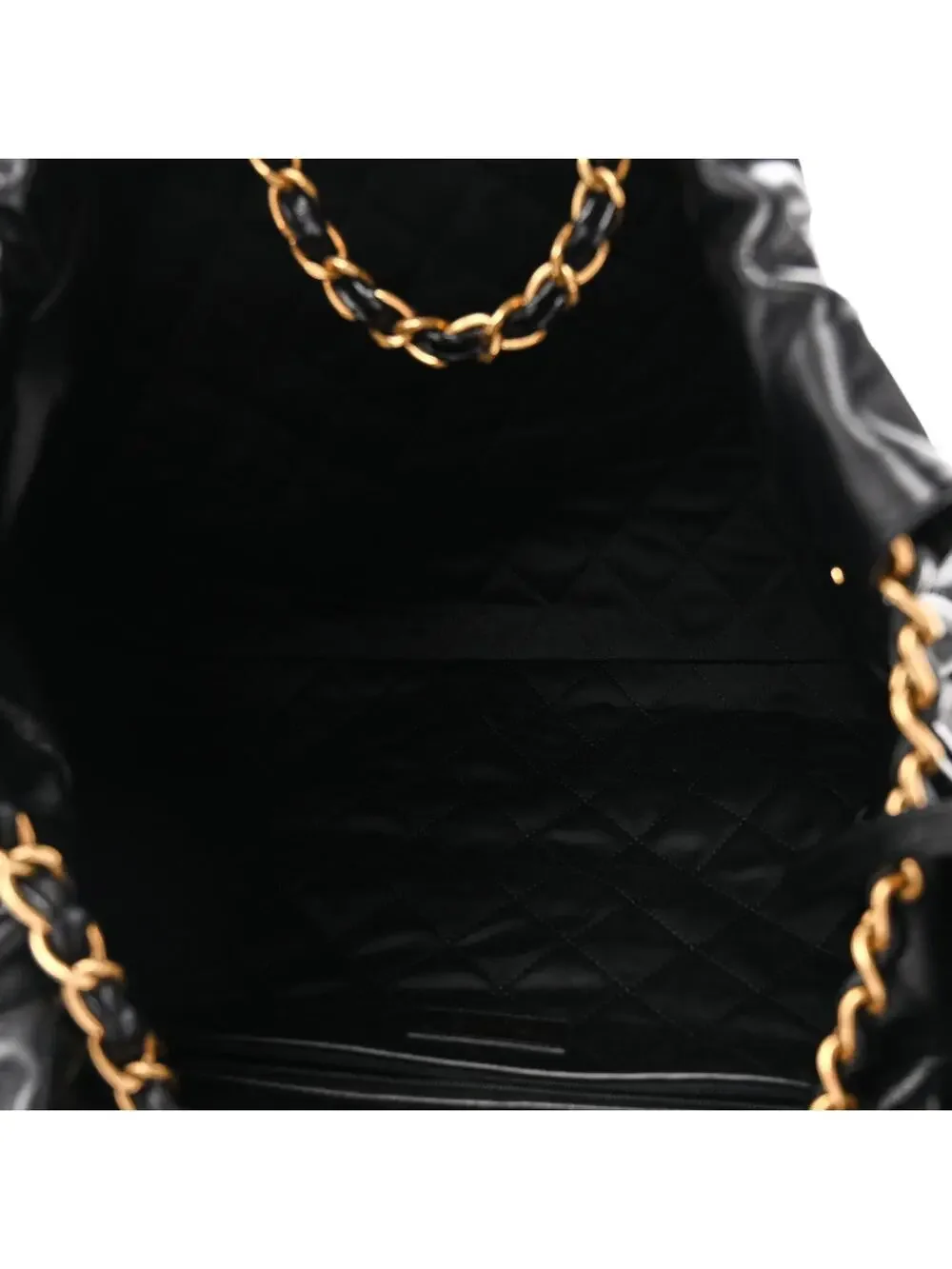 Shiny Calfskin Quilted Large Chanel 22 #338444C55B